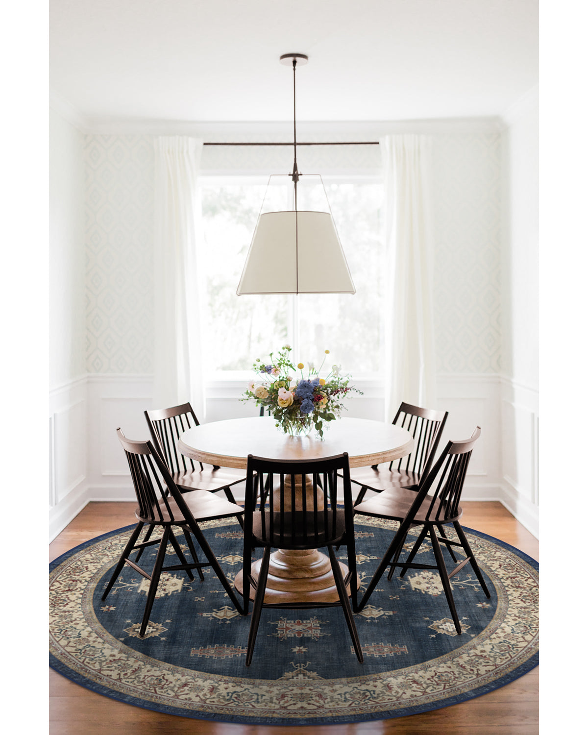 Verena Sapphire Flatwoven Rug