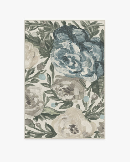 Camellia Jade Flatwoven Rug