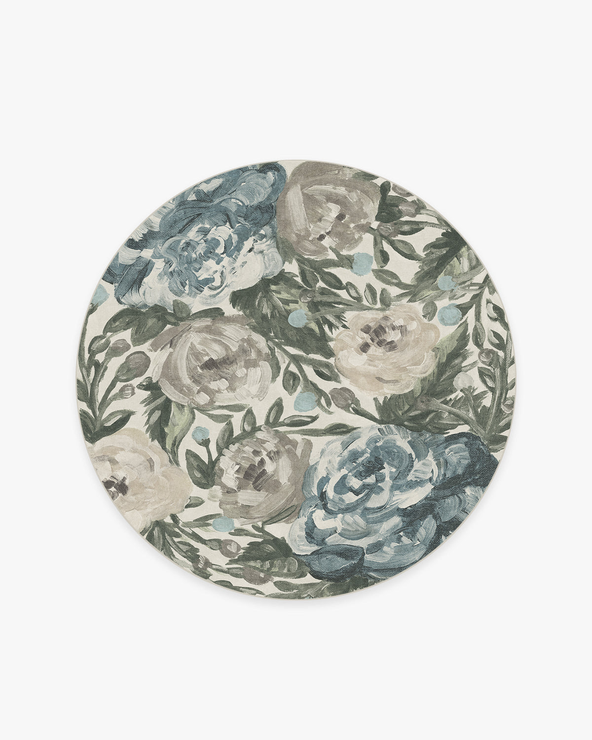 Camellia Jade Flatwoven Rug