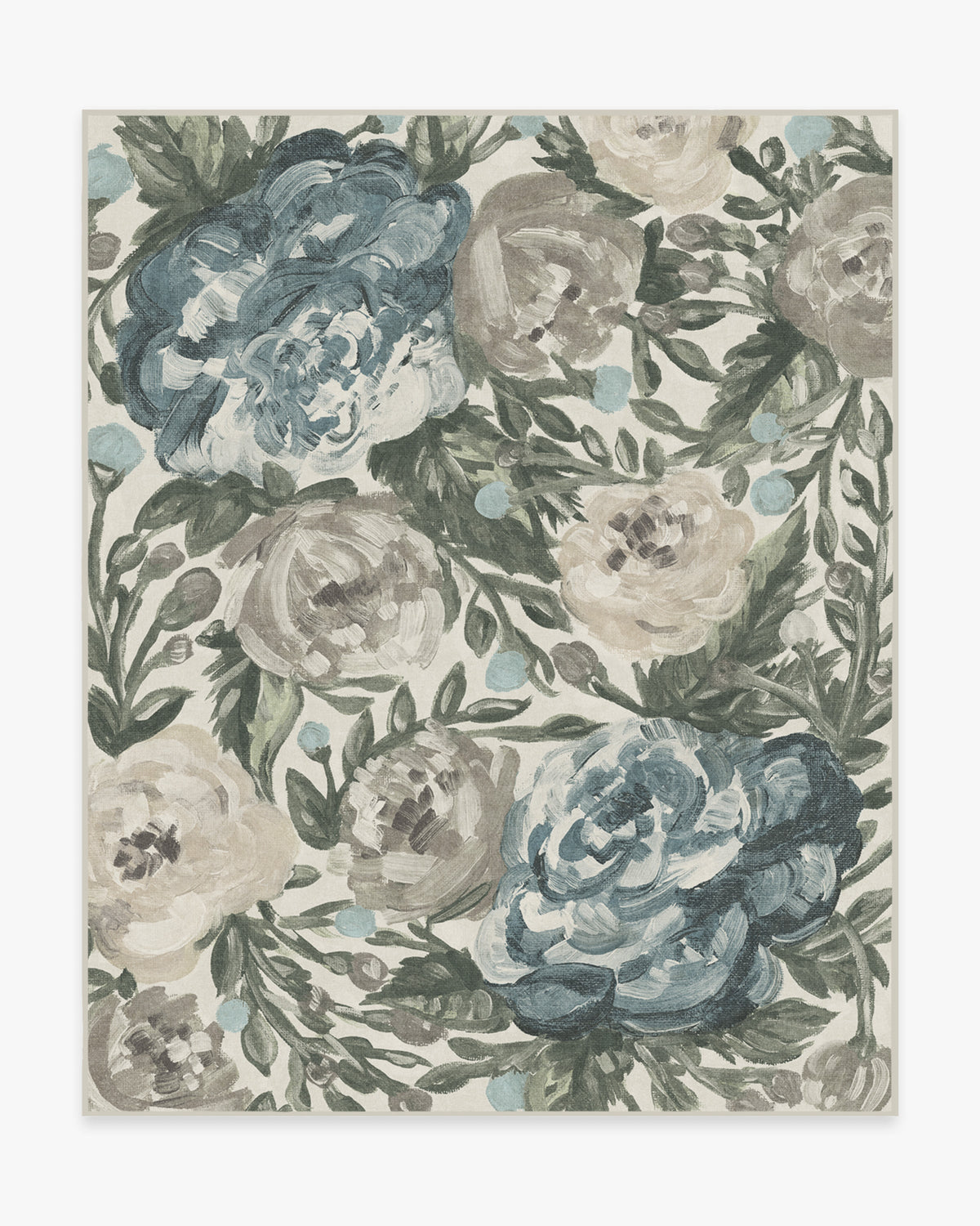 Camellia Jade Flatwoven Rug
