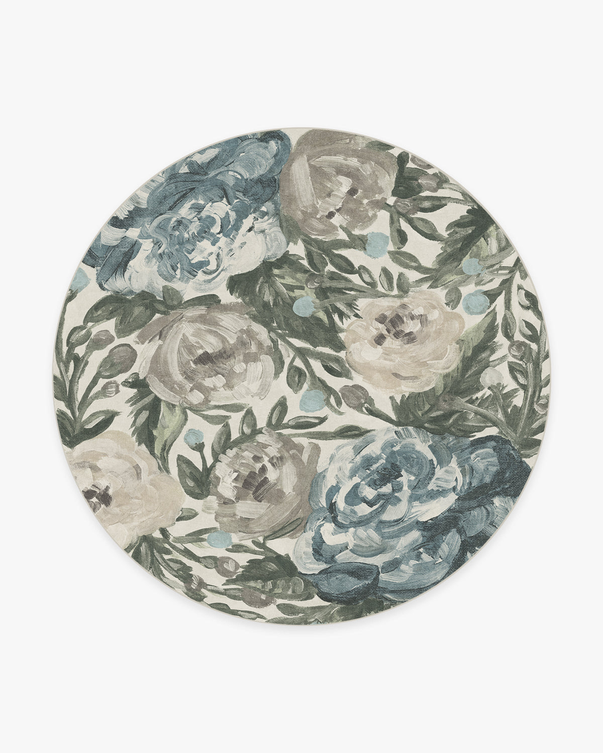 Camellia Jade Flatwoven Rug