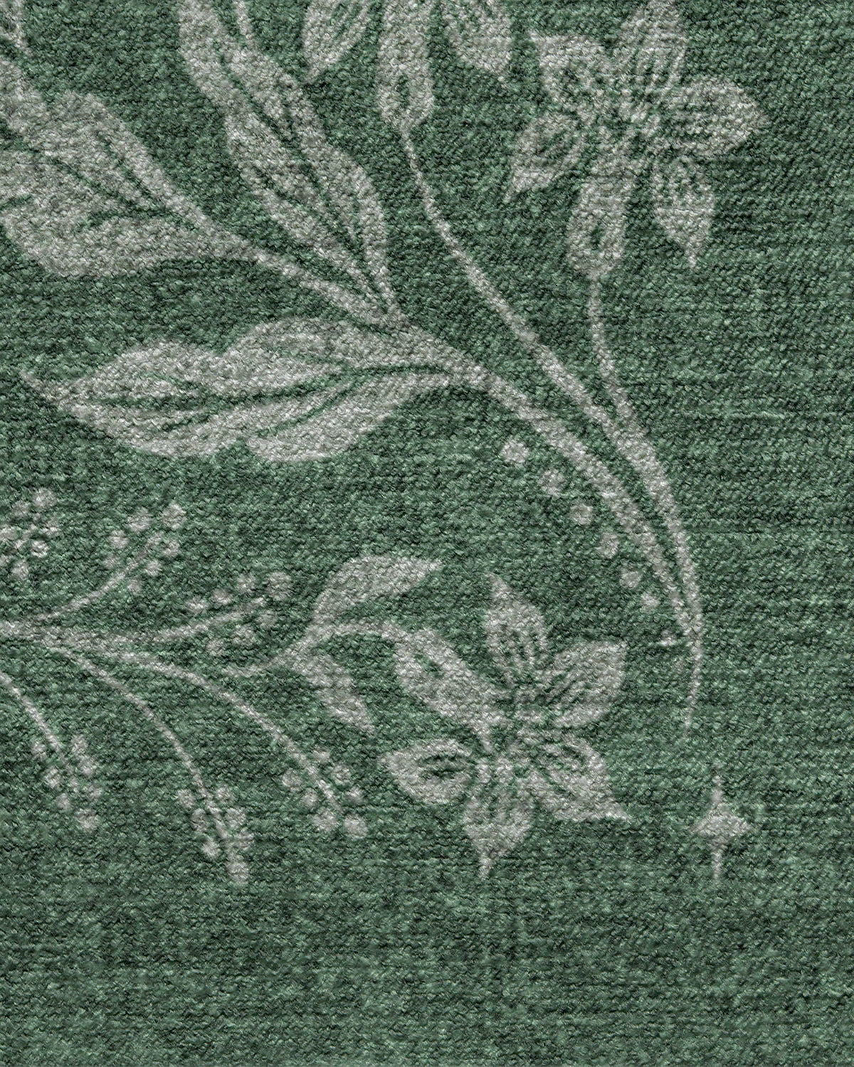 Christmas Wonderland Green Rug