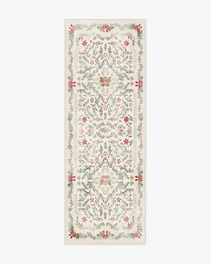 Deck the Halls Cream Multicolor Rug
