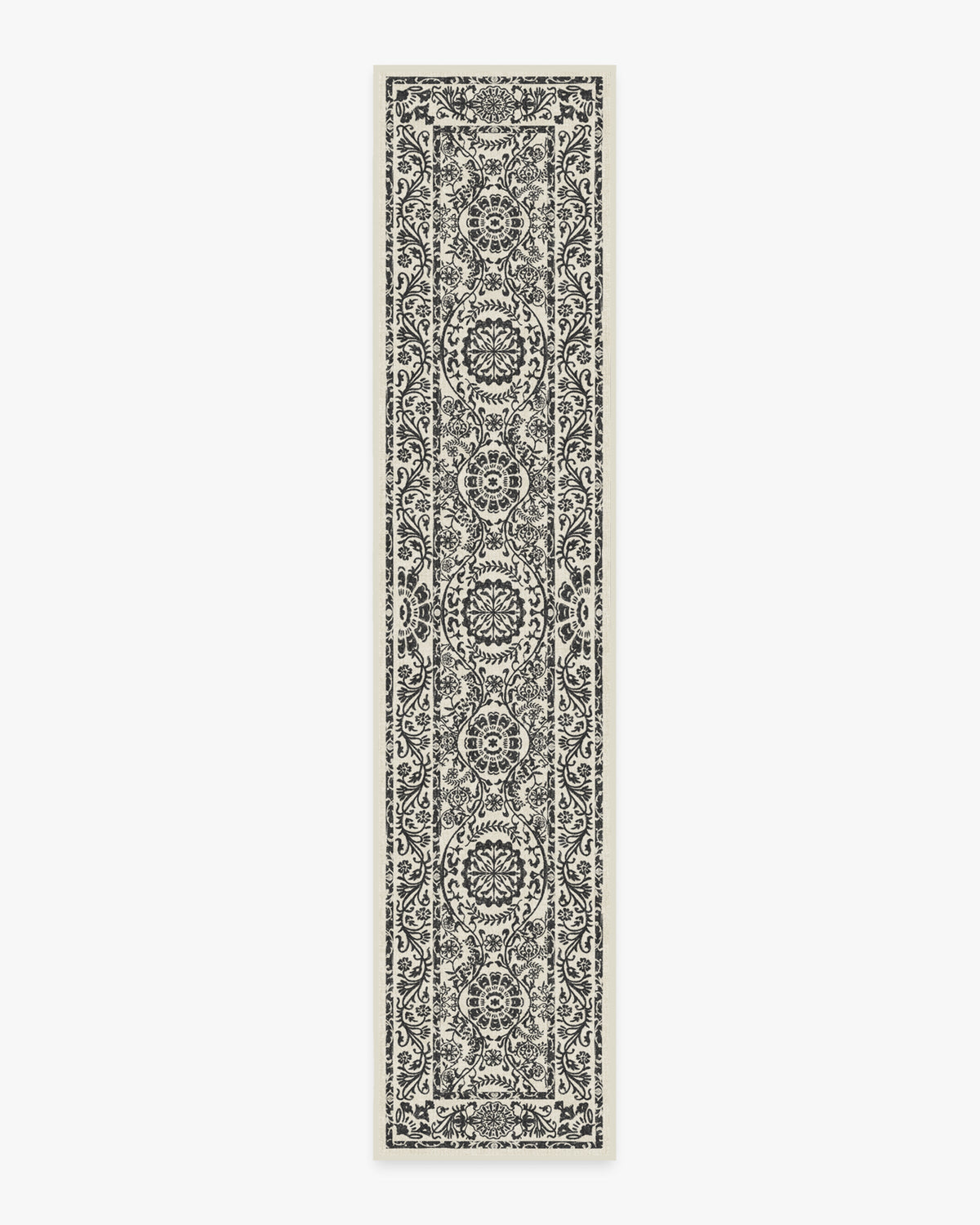Delphina Black & White Flatwoven Rug