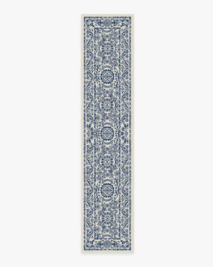 Delphina Delft Blue Flatwoven Rug