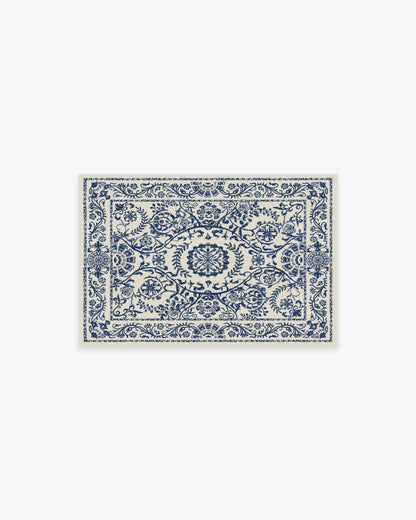 Delphina Delft Blue Flatwoven Rug