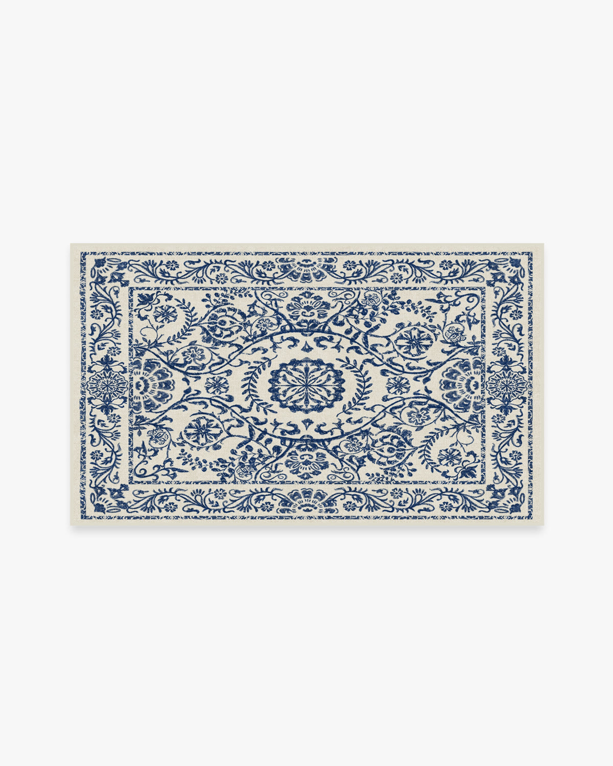 Delphina Delft Blue Flatwoven Rug