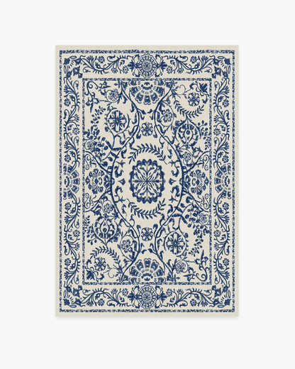 Delphina Delft Blue Flatwoven Rug