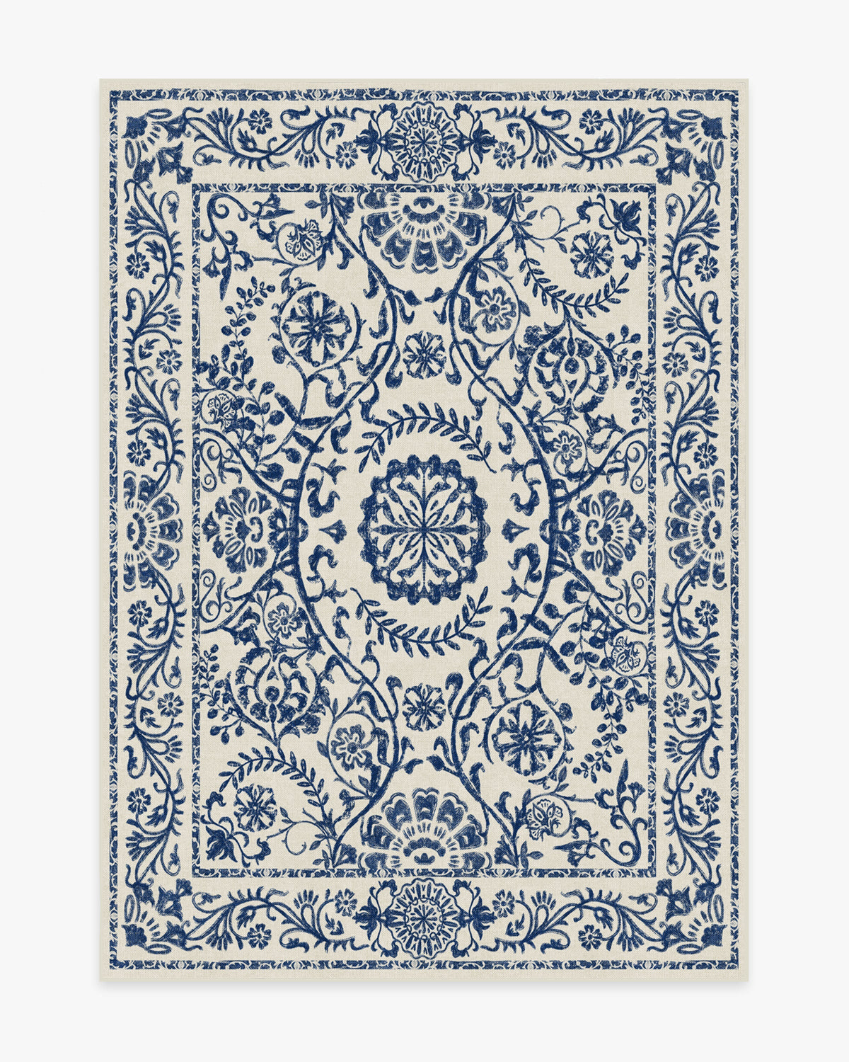 Delphina Delft Blue Flatwoven Rug