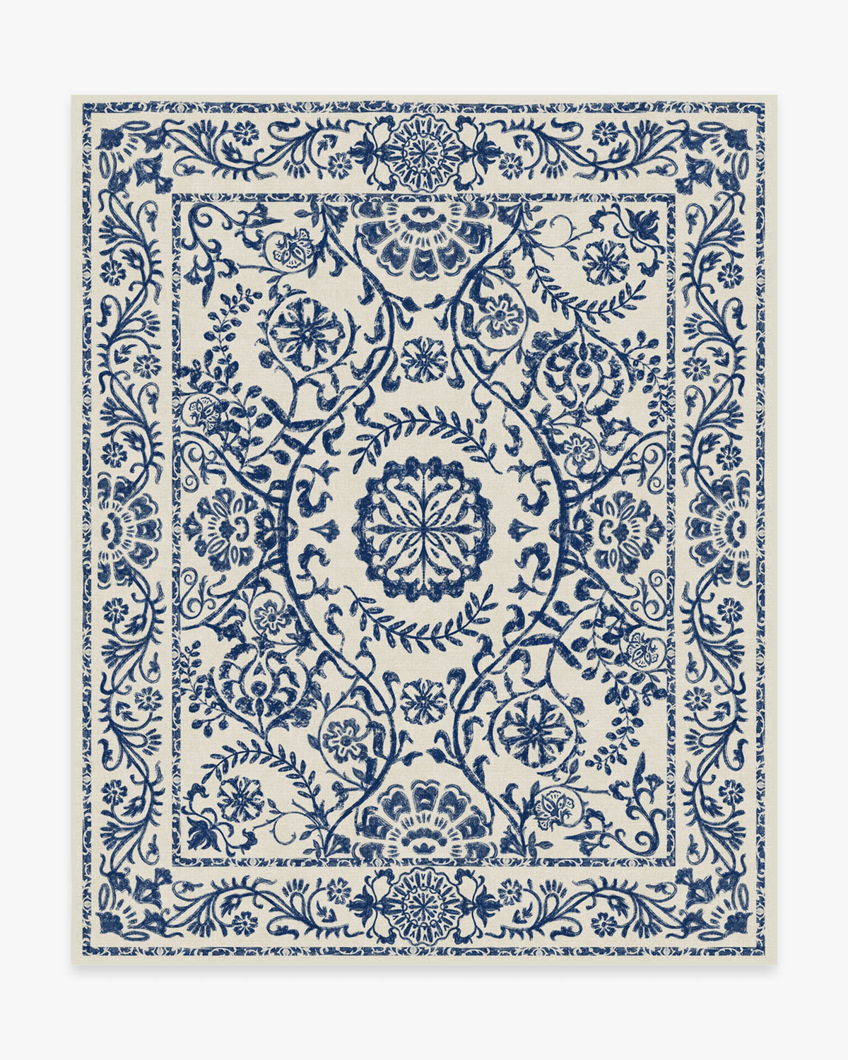 Delphina Delft Blue Flatwoven Rug