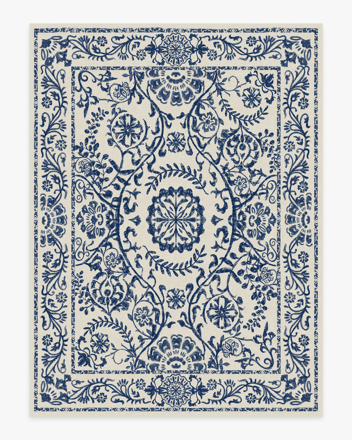 Delphina Delft Blue Flatwoven Rug