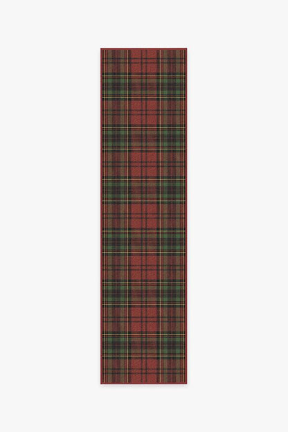 Dress Stewart Tartan Red Flatwoven Rug