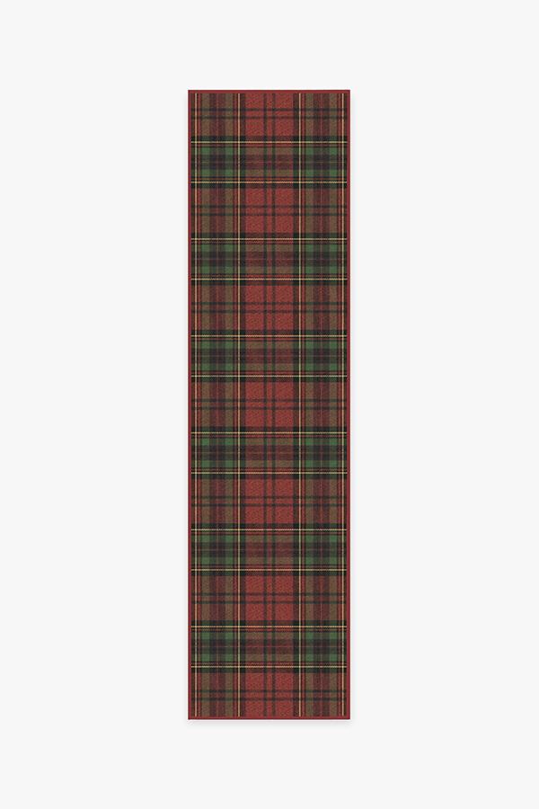 Dress Stewart Tartan Red Flatwoven Rug