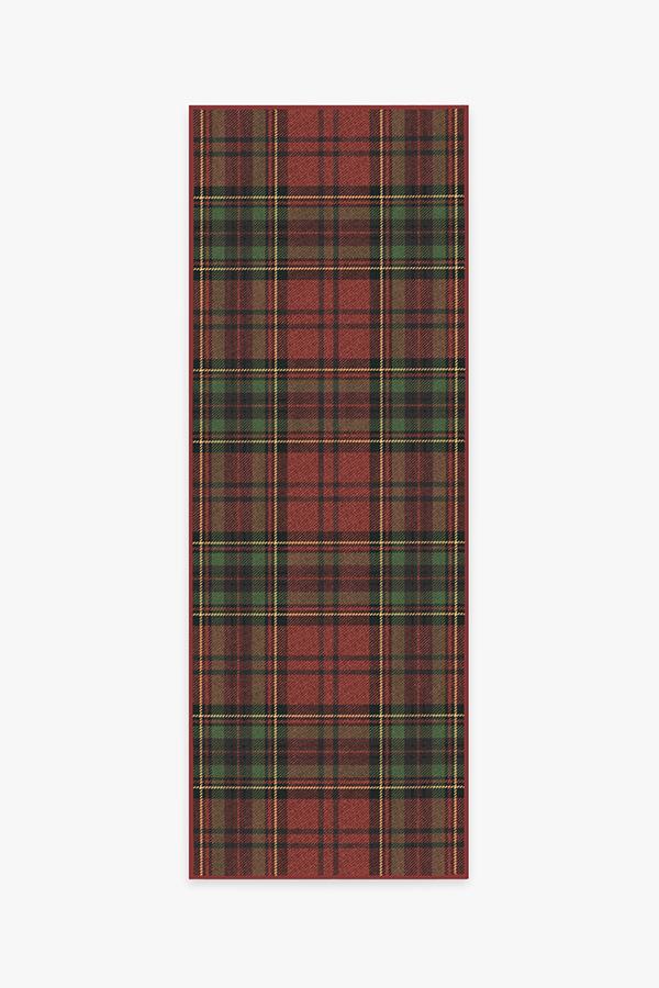 Dress Stewart Tartan Red Flatwoven Rug