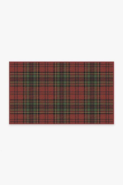 Dress Stewart Tartan Red Flatwoven Rug