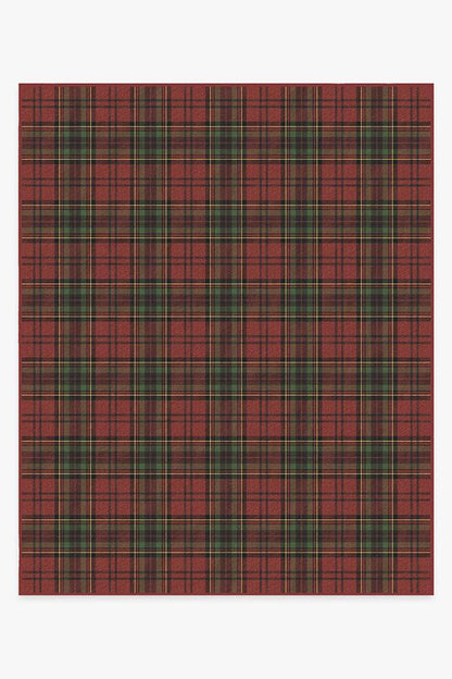 Dress Stewart Tartan Red Flatwoven Rug