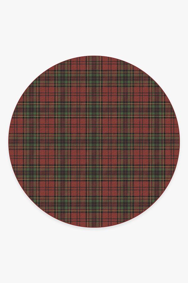 Dress Stewart Tartan Red Flatwoven Rug
