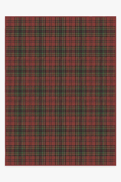 Dress Stewart Tartan Red Flatwoven Rug
