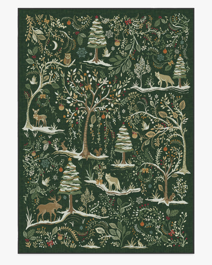 Elwood Forest Green Rug