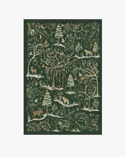 Elwood Forest Green Rug