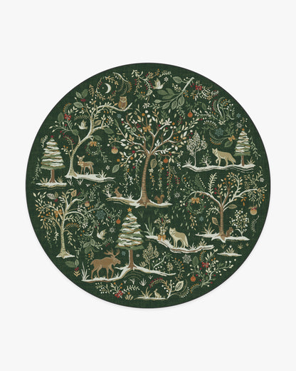Elwood Forest Green Rug