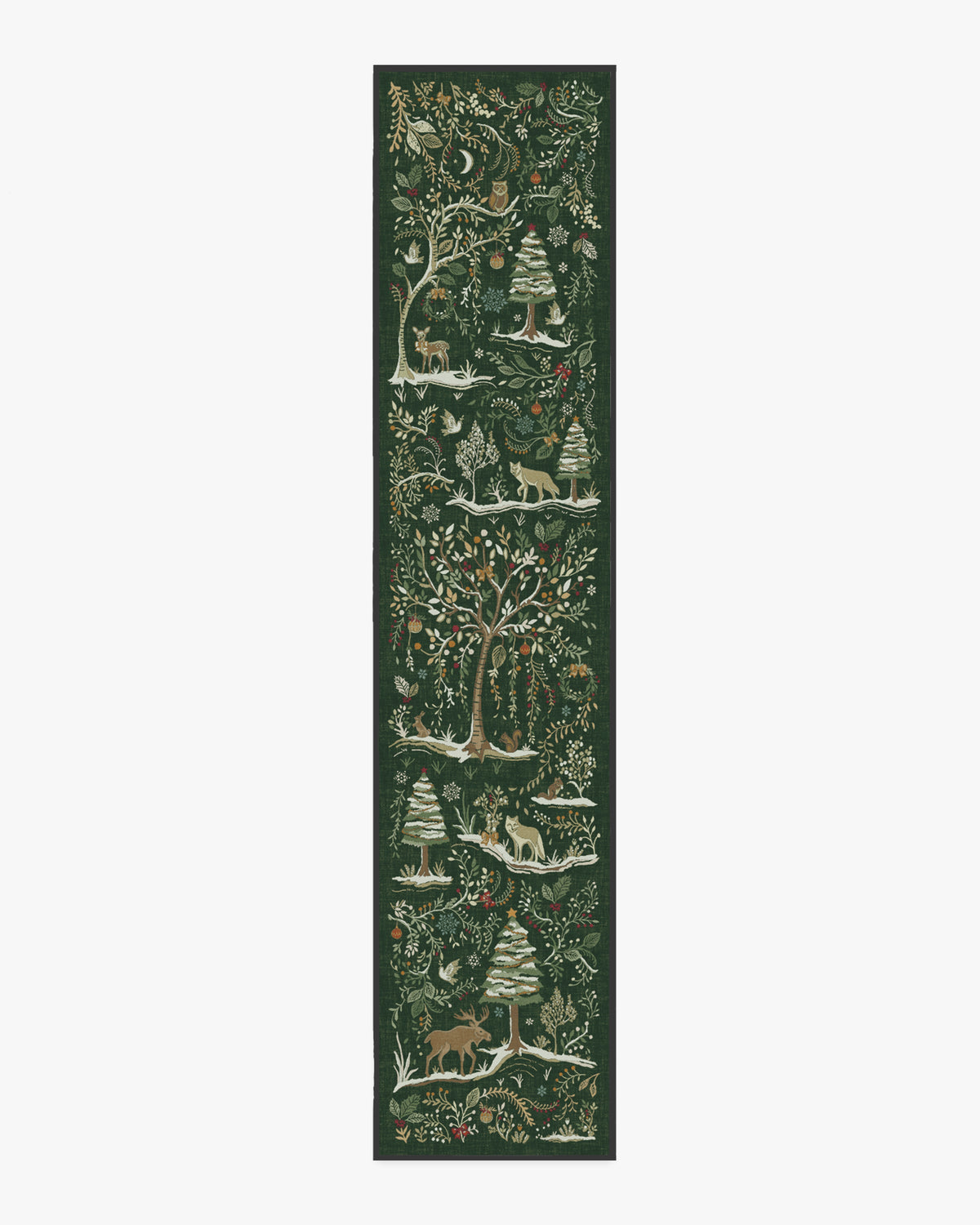Elwood Forest Green Flatwoven Rug