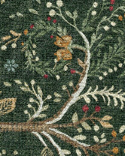 Elwood Forest Green Flatwoven Rug