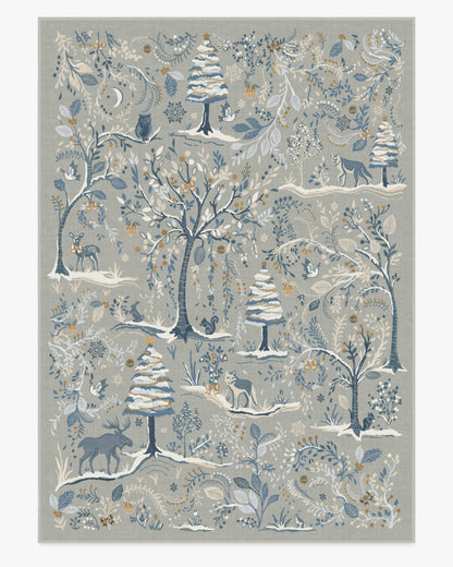 Elwood Silver Rug