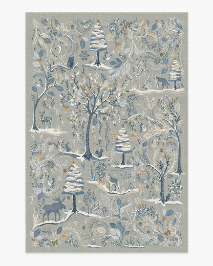 Elwood Silver Rug