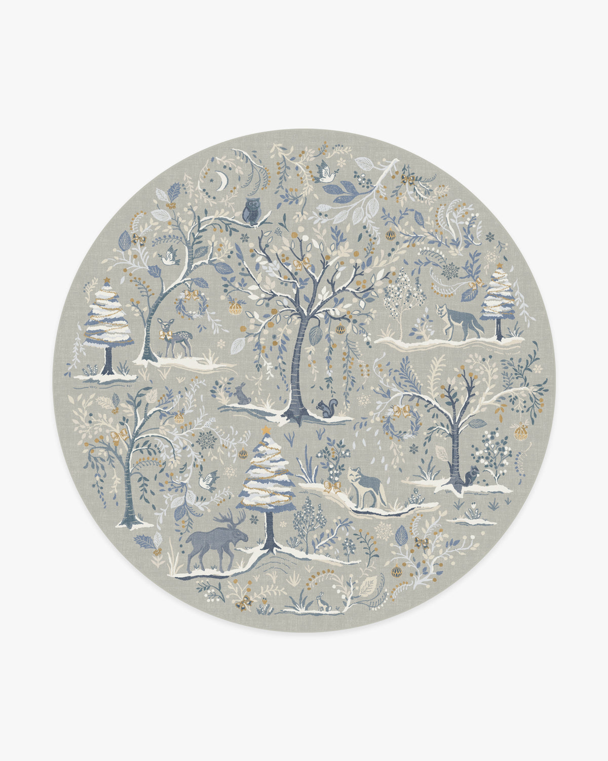 Elwood Silver Rug