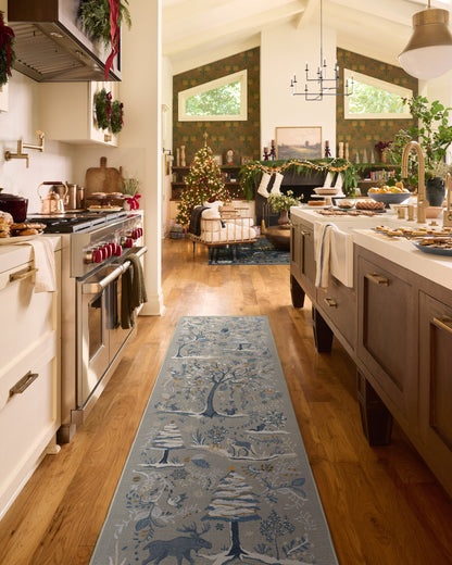 Elwood Silver Rug
