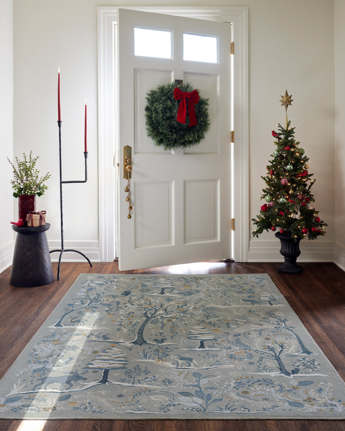 Elwood Silver Rug