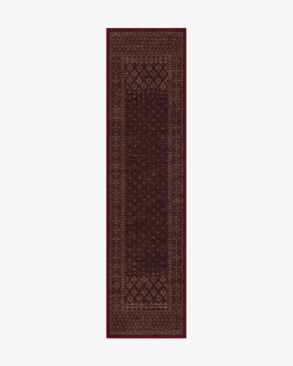 Fernanda Burgundy Flatwoven Rug