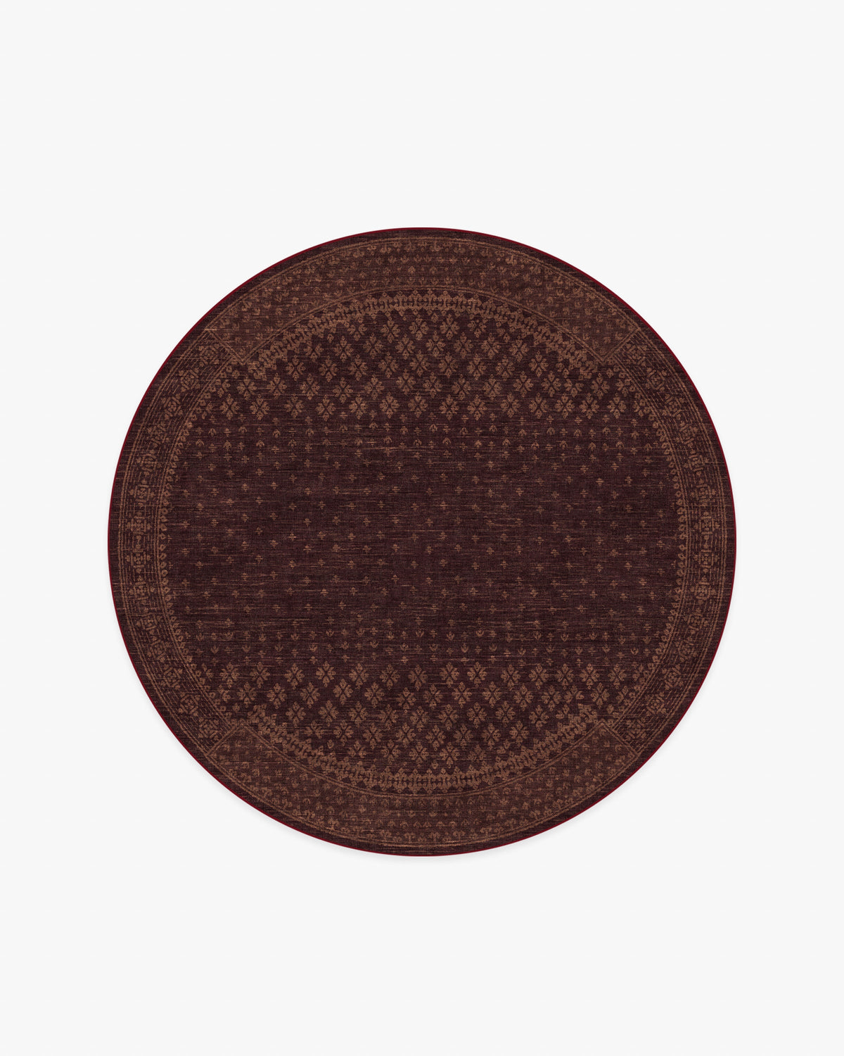 Fernanda Burgundy Flatwoven Rug