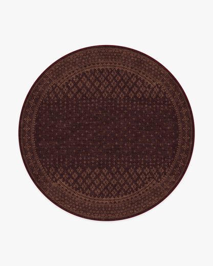 Fernanda Burgundy Flatwoven Rug