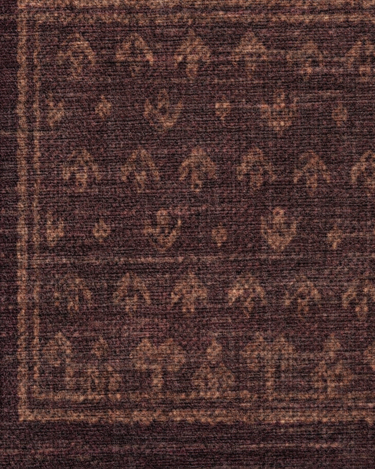Fernanda Burgundy Flatwoven Rug