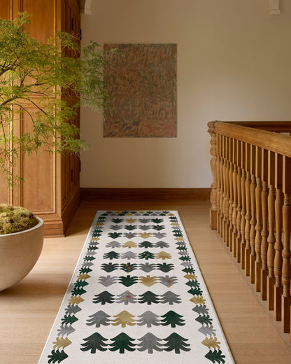 Festive Forest Green Rug