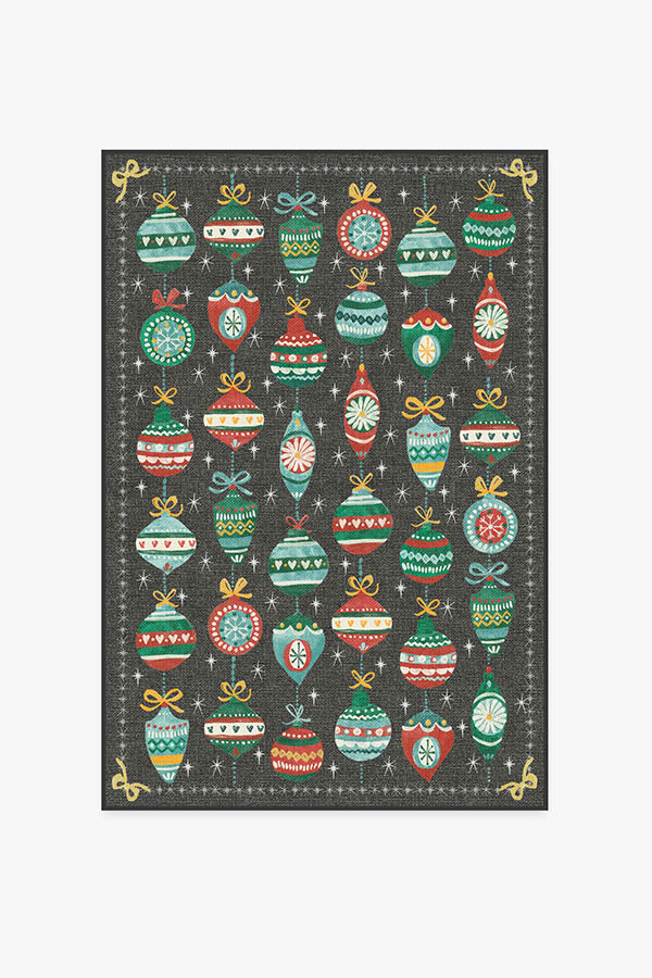 Festive Garland Multicolor Flatwoven Rug