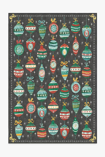 Festive Garland Multicolor Flatwoven Rug