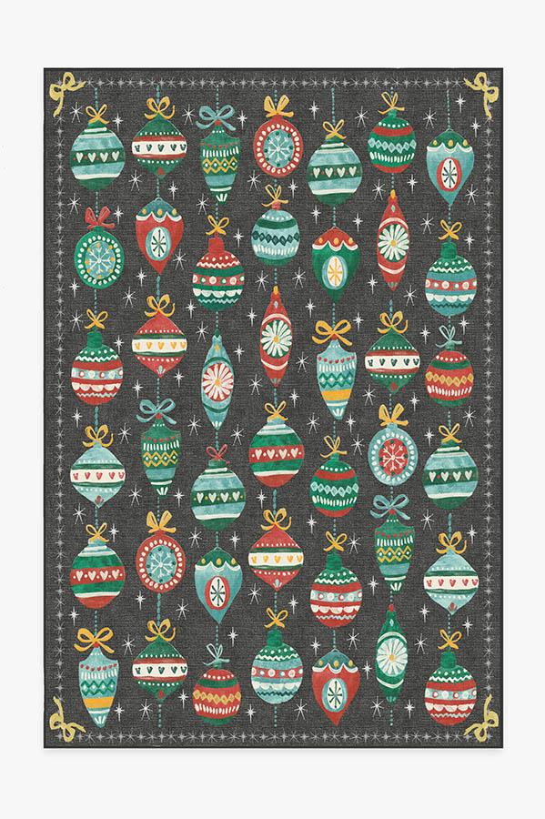 Festive Garland Multicolor Flatwoven Rug