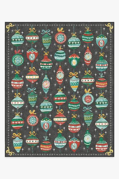 Festive Garland Multicolor Flatwoven Rug
