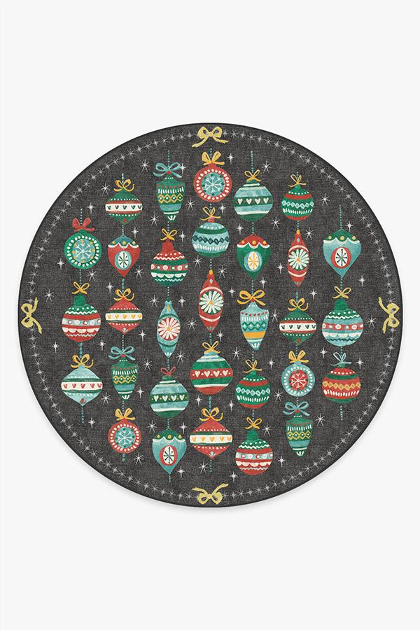 Festive Garland Multicolor Flatwoven Rug