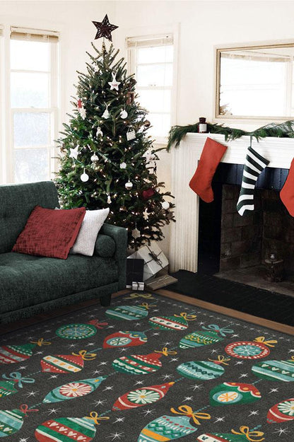Festive Garland Multicolor Flatwoven Rug