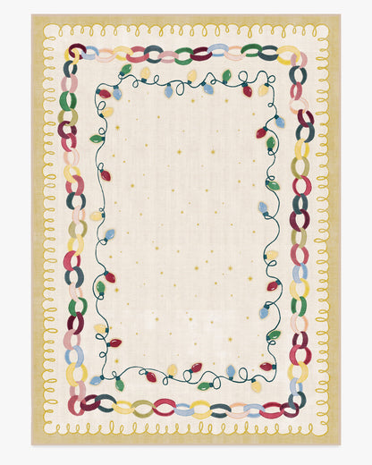 Garland Glow Cream Rug