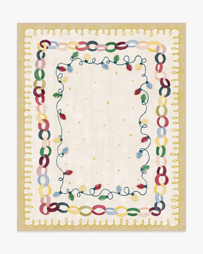 Garland Glow Cream Rug