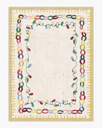 Garland Glow Cream Rug