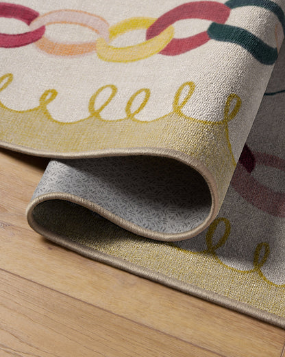 Garland Glow Cream Rug