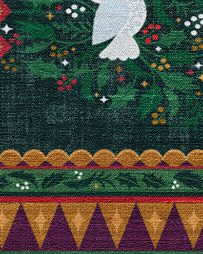 Giving Tree Green & Gold Rug
