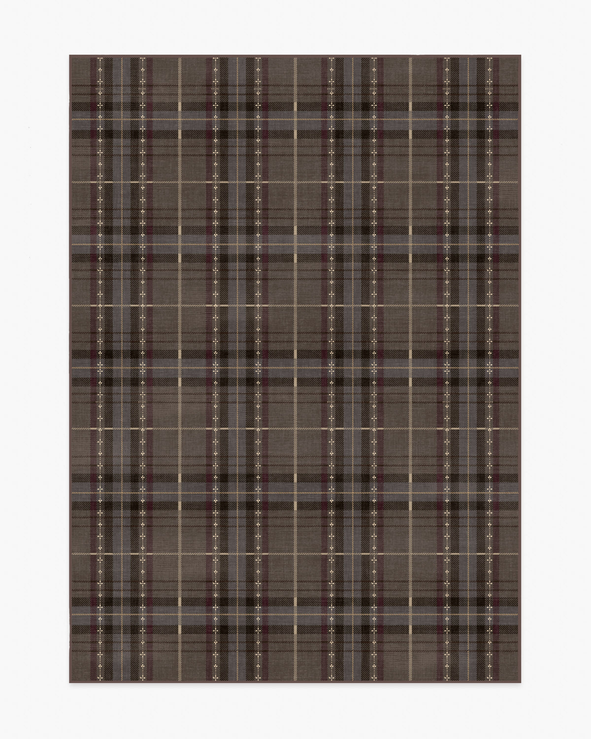 Heirloom Tartan Brown Rug