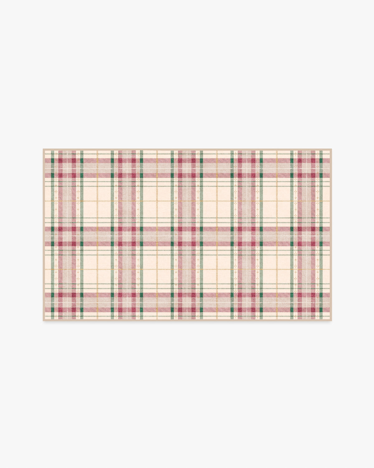 Heirloom Tartan Cream Rug